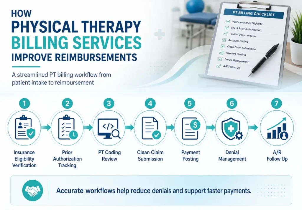 How Physical Therapy Billing Services Improve Reimbursements