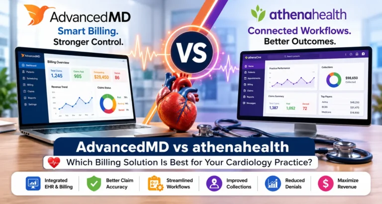 AdvancedMD vs athenahealth for Cardiology Billing