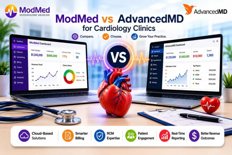 ModMed vs AdvancedMD for Cardiology Clinics