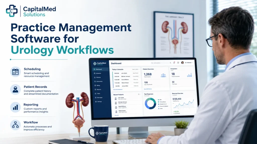 How Practice Management Software Improves Urology Workflows