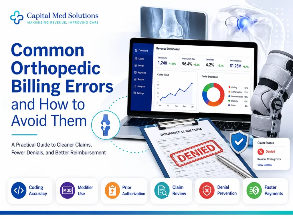 Common Orthopedic Billing Errors and How to Avoid Them